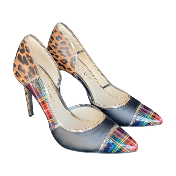 Jessica Simpson Paeryn D'Orsay‎ Pump Heels Womens Size 8.5 - Picture 7 of 7